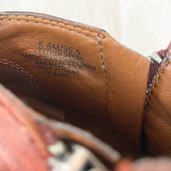 Lucky Brand Basel Leather Booties - Picture 13 of 15